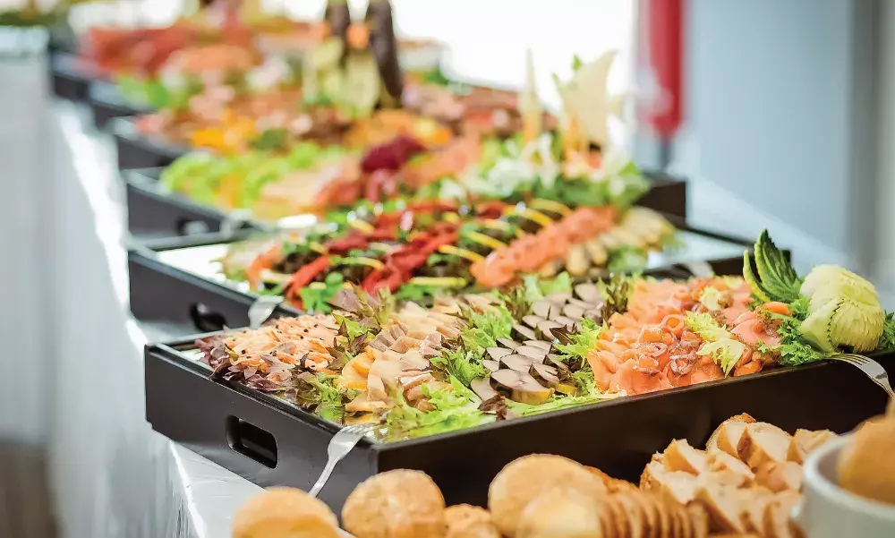 Warmes Buffet